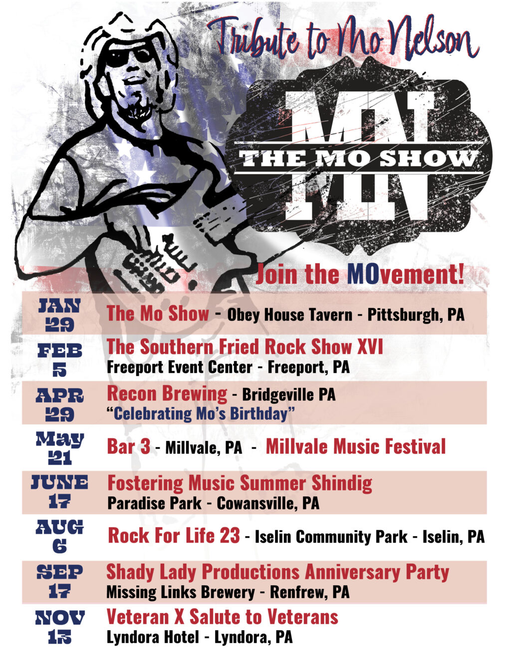 The Mo Show Tour Info