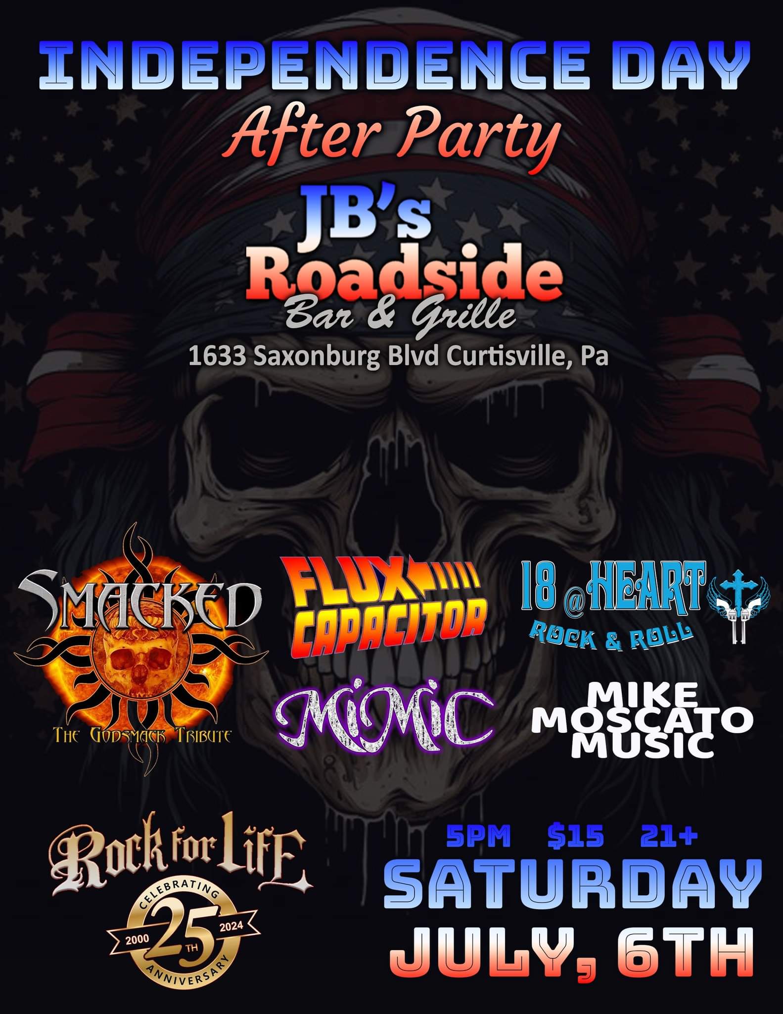 Rock for Life Independence Day After Party